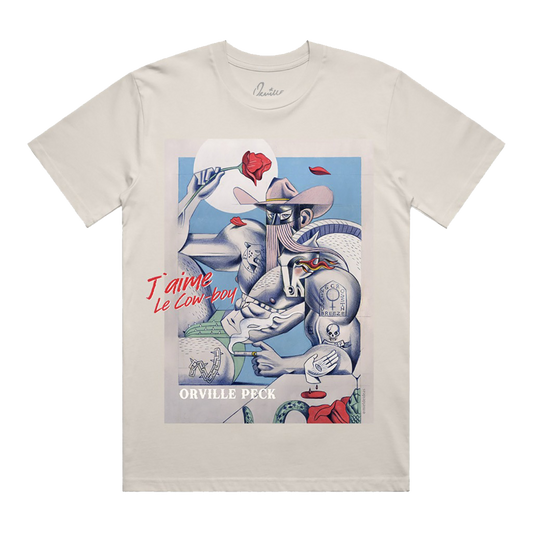 J'aime Le Cowboy tee