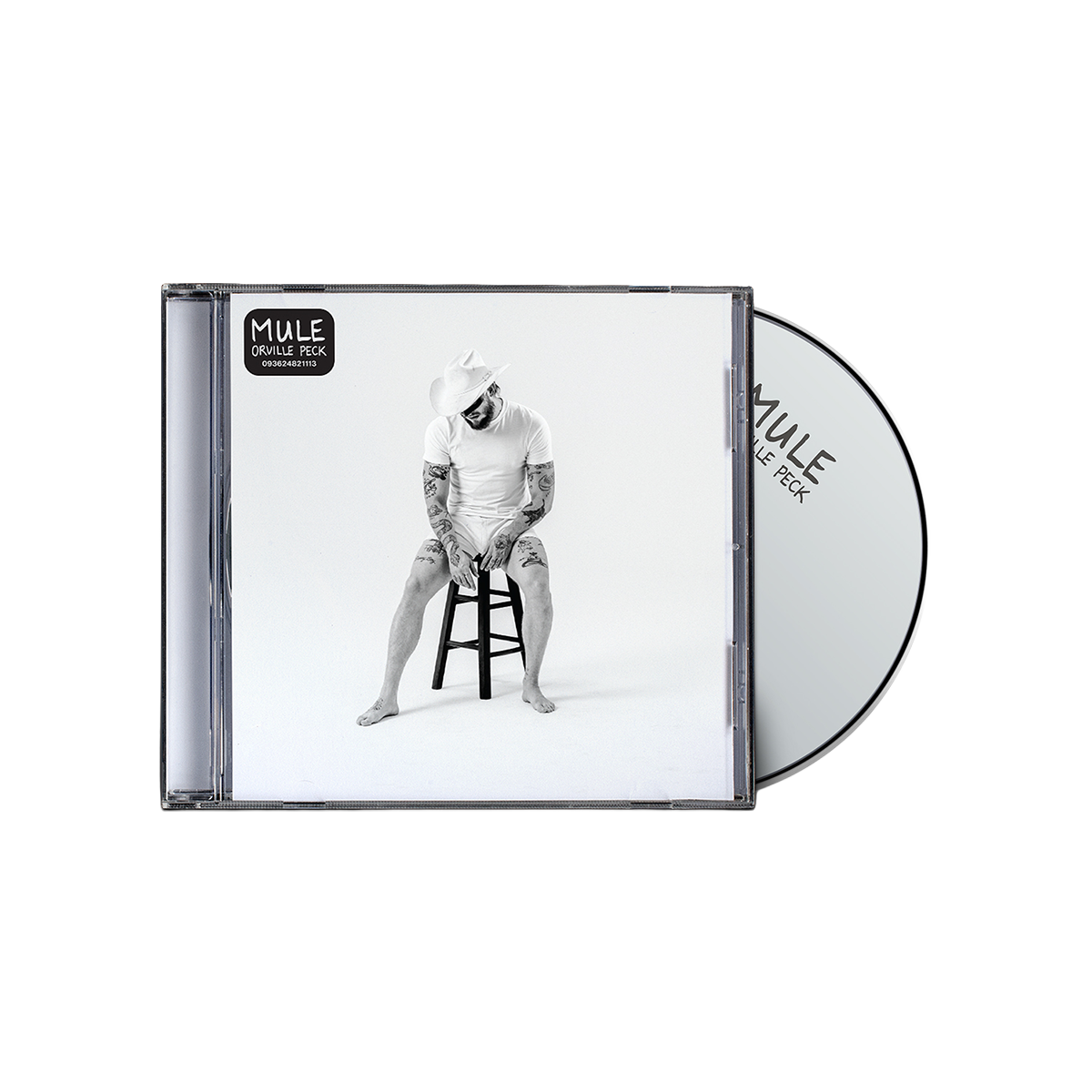 Orville Peck Mule album with black and white standard CD.