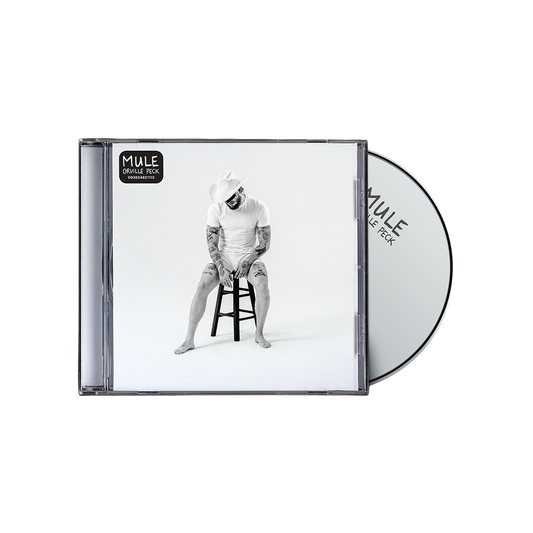 Orville Peck Mule album with black and white standard CD.